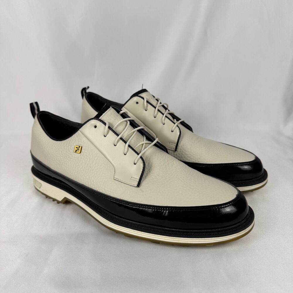 FootJoy x Aime Leon Dore Premiere Series Field LX Golf Shoes White Black Sz 11.5